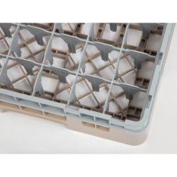 Cambro Camrack Beige 36 Compartments Max Glass Height 92mm