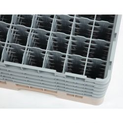 Cambro Camrack Beige 49 Compartments Max Glass Height 257mm
