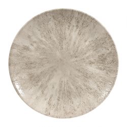 Churchill Studio Prints Stone Coupe Plates Agate Grey 260mm (12 Pack)