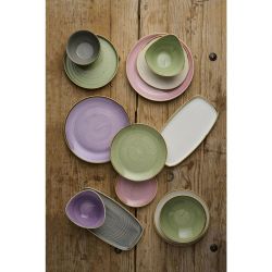 Churchill Stonecast Sage Green Coupe Plate 165mm (Pack of 12)