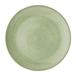 Churchill Stonecast Sage Green Coupe Plate 217mm (Pack of 12)