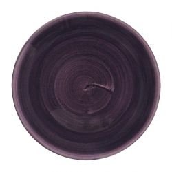 Churchill Stonecast Patina Deep Purple Coupe Plate 217mm (12 Pack)