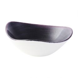 Churchill Stonecast Patina Deep Purple Triangle Bowl 185mm (12 Pack)