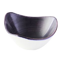 Churchill Stonecast Patina Deep Purple Triangle Bowl 153mm (12 Pack)