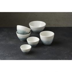 Churchill Studio Prints Raku Topaz Blue Snack Bowl 400ml (Pack of 12)