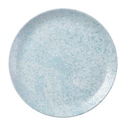Churchill Vintage Prints Med Tiles Aquamarine Coupe Plate 288mm (12 Pack)