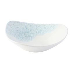 Churchill Vintage Prints Med Tiles Aquamarine Triangle Bowl 235mm (12 Pack)