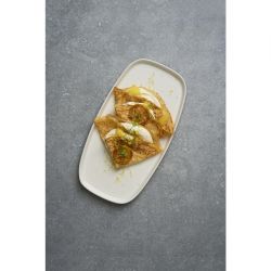 Churchill Chefs' Plates White Walled Oblong Plate 300mm (Pack of 6)