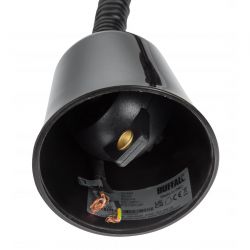 Buffalo Retractable Dome Heat Shade Copper Finish