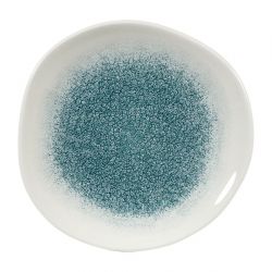 Churchill Raku Round Trace Plate Jade Green 186mm (12 Pack)