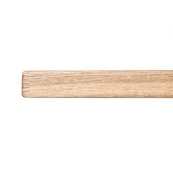Bolero Pre-drilled Square Table Top Natural Ash Veneer 700mm