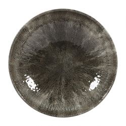 Churchill Stone Quartz Black Evolve Coupe Bowls 182mm (12 Pack)