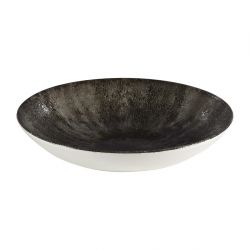 Churchill Stone Quartz Black Evolve Coupe Bowls 248mm (12 Pack)