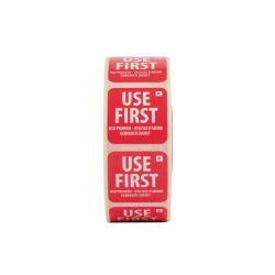 Hygiplas Removable Use First Labels (1000 pack)