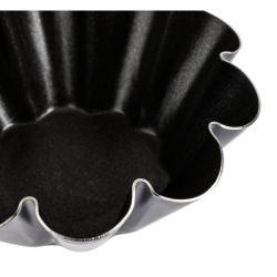 Matfer Bourgeat Non-Stick Mini Brioche Tin 75mm (12 pack)
