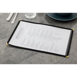 Olympia American Style Menu Cover Black