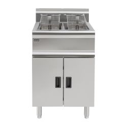 Lincat Twin Tank Twin Basket Free Standing Gas Fryer J10