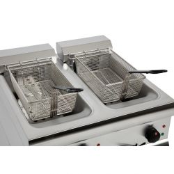 Lincat Twin Tank Twin Basket Free Standing Electric Fryer J18