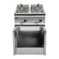 Lincat Twin Tank Twin Basket Free Standing Electric Fryer J18