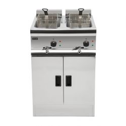Lincat Twin Tank Twin Basket Free Standing Electric Fryer J18