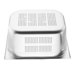 Vogue Stainless Steel Perforated 1/2 Gastronorm Tray