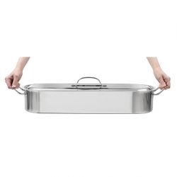 Kitchen Craft Stainless Steel Fish Kettle 740mm