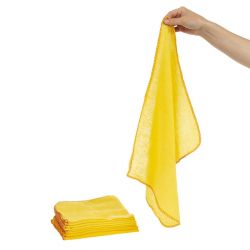 Jantex Yellow Dusters (10 Pack)