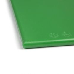 Hygiplas High Density Antibacterial Green Chopping Board 455x305x12mm