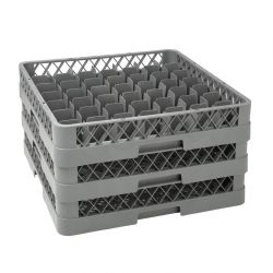 Vogue Glass Rack 49 Compartments