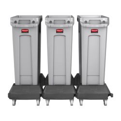Rubbermaid Interlocking Dolly for Slim Jim Bin
