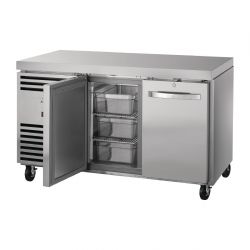 True Double Door 1/1 GN Counter Freezer TCF1/2-CL-SS-DL-DR