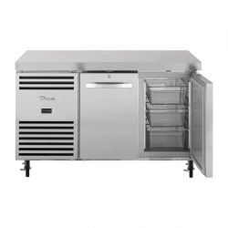 True Double Door 1/1 GN Counter Freezer TCF1/2-CL-SS-DL-DR