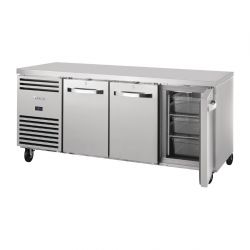 True 3 Door 1/1 GN Counter Fridge TCR1/3-CL-SS-DL-DR-DR