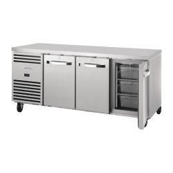 True 3 Door 1/1 GN Counter Freezer TCF1/3-CL-SS-DL-DR-DR