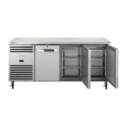 True 3 Door 1/1 GN Counter Freezer TCF1/3-CL-SS-DL-DR-DR