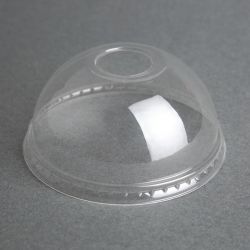 Fiesta Compostable PLA Cold Cup Domed Lids 12oz / 16oz / 20oz (1000 Pack)