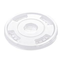 Fiesta Compostable PLA Cold Cup Flat Lids 12oz / 16oz / 20oz (1000 Pack)