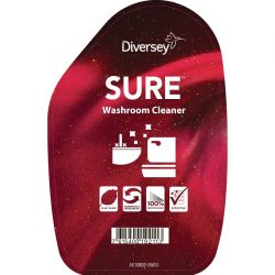 SURE Washroom Cleaner / Cleaner and Descaler Refill Bottles 750ml (6 Pack)