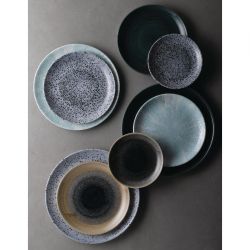 Churchill Stone Coupe Plates Aquamarine 217mm (12 Pack)