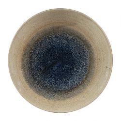 Churchill Stonecast Aqueous Deep Coupe Plates Bayou Taupe 225mm (12 Pack)