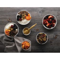 Churchill Profile Dip Pots White 4oz 85mm (12 Pack)
