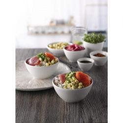 Churchill Profile Dip Pots White 4oz 85mm (12 Pack)
