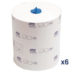 Tork Matic Extra-Long Hand Towel Rolls 1-Ply 280m (6 pack)