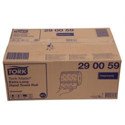 Tork Matic Extra-Long Hand Towel Rolls 1-Ply 280m (6 pack)