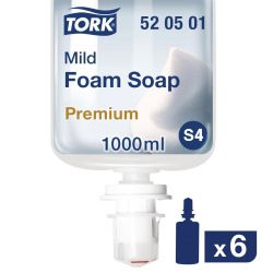 Tork Perfumed Mild Foam Hand Soap 1Ltr (6 pack)