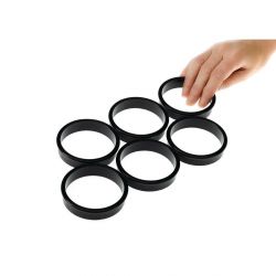 Matfer Bourgeat Exoglass Tart Ring 17mm (H)