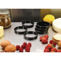 Matfer Bourgeat Exoglass Tart Ring 17mm (H)