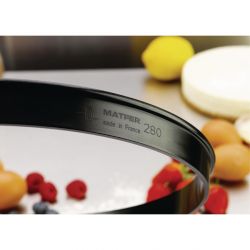 Matfer Bourgeat Exoglass Tart Ring 25mm (H)