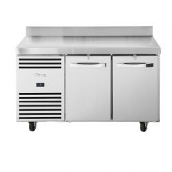 True Double Door Counter Fridge TCR1/2-CL-SS-DL-DR