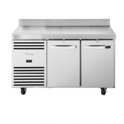 True 2 Door 1/1 GN Counter Freezer with Splashback TCF1/2-CL-WT-DL-DR